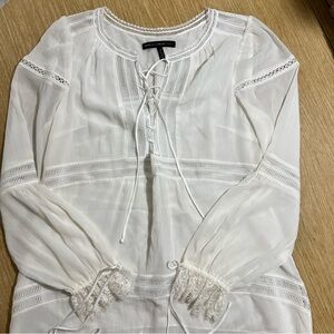 NWOT WHBM Blouse Sz 8